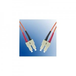 Microconnect fiber optic kabel: SC/PC-SC/PC, 0.5M, 62.5/125, MM