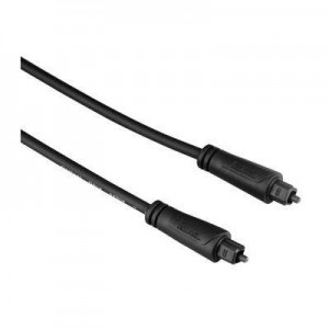 Hama fiber optic kabel: 1.5m, Black, Audio Optical Fibre Cable