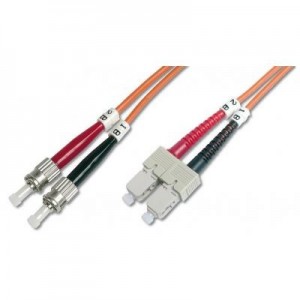 Digitus fiber optic kabel: 5m ST/SC