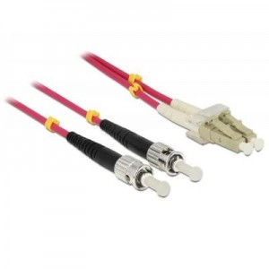 DeLOCK fiber optic kabel: LC - ST, 3m