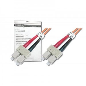 Digitus fiber optic kabel: Fiber Optic Multimode Patch Cord, SC / SC