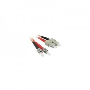 C2G fiber optic kabel: 10m ST/SC LSZH Duplex 62.5/125 Multimode Fibre Patch Cable
