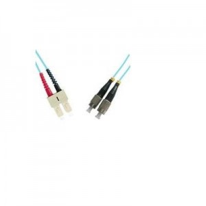 Microconnect fiber optic kabel: FC - SC, 1m, 50/125 mm