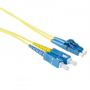 Advanced Cable Technology fiber optic kabel: 0.5 meter LSZH Singlemode 9/125 OS2 short boot glasvezel patchkabel duplex .....