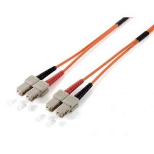 Equip fiber optic kabel: SC/SC Optical Fiber Patch Cord, OS2, 3m