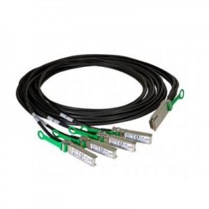 Intel fiber optic kabel: Ethernet QSFP28 to SFP28 Twinaxial Breakout Cable, 1m