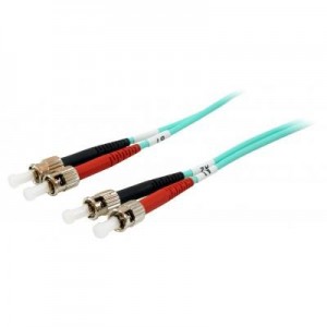 Equip fiber optic kabel: ST/ST Fiber Optic Patch Cord, OM3, 3m