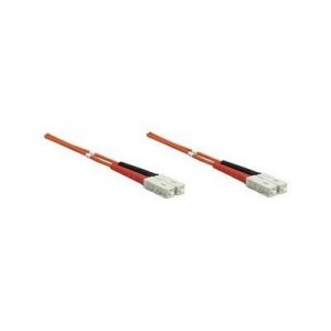 Intellinet fiber optic kabel: SC/SC, 50/125um, 10 m, Orange