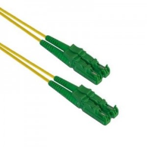 EECONN fiber optic kabel: Glasvezel Patchkabel, Singlemode 9/125 (OS1), E2000/APC - E2000/APC, Duplex 3.0mm, Mantel: .....