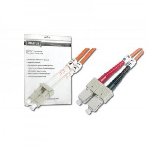 Digitus fiber optic kabel: Fiber Optic Multimode Patch Cord, LC / SC