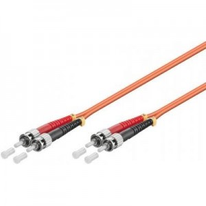 Microconnect fiber optic kabel: ST/UPC-ST/UPC 10m 50/125 OM2