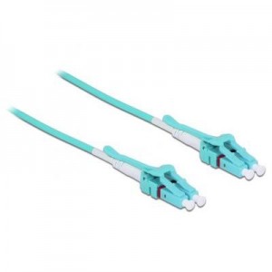 DeLOCK fiber optic kabel: LC/LC Multimode OM3 Uniboot 2 m