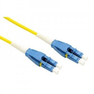 ROLINE fiber optic kabel: Fibre Optic Jumper Cable duplex, 9/125µm, OS2, LC/LC, duplex, yellow, 15.0 m