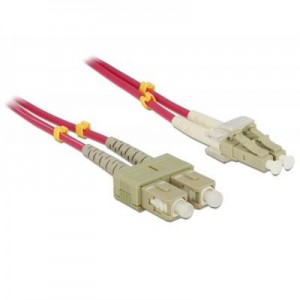 DeLOCK fiber optic kabel: LC - SC, 10m