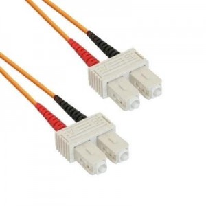 EECONN fiber optic kabel: Glasvezel Patchkabel, Multimode 50/125 (OM2), SC - SC, Duplex 3.0mm, Mantel: LSZH, Kleur: .....