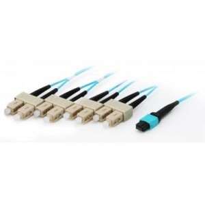 Equip fiber optic kabel: MTP/SC Trunk Fiber Patch Cord, OM4 M/M 3M, 3m