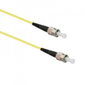 EECONN fiber optic kabel: Glasvezel Patchkabel, 9/125 (OS1), ST - ST, Simplex, 5m