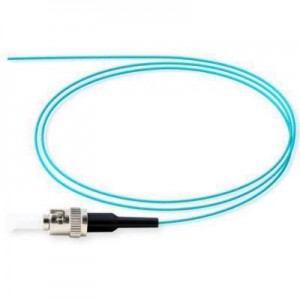 Microconnect fiber optic kabel: ST/UPC Pigtail 5m 50/125 OM3 Multimode Simplex conn., LSZH 0,9mm,