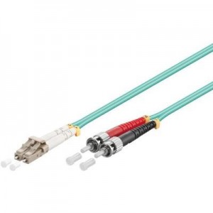 Microconnect fiber optic kabel: LC/UPC-ST/UPC 0.5m 50/125 OM3