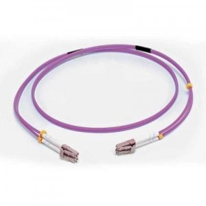 C2G fiber optic kabel: 2M LC/LC OM4 LSZH VEZELPATCH - PAARS