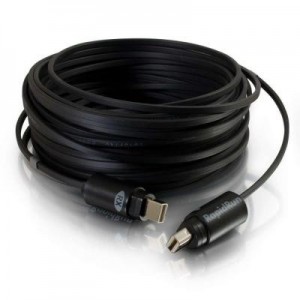 C2G fiber optic kabel: 24.4m RapidRun Optical Runner Cable