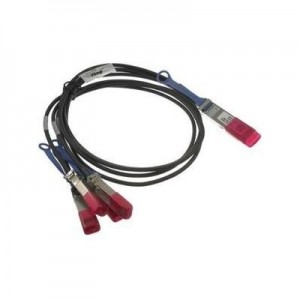 DELL fiber optic kabel: QSFP28 - 4 x SFP28, 2 m