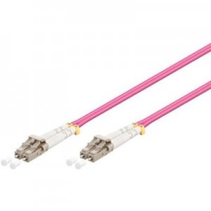 Microconnect fiber optic kabel: LC/UPC-LC/UPC 0.5m 50/125 OM4