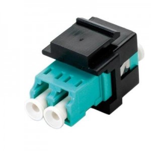 ROLINE fiber optic kabel: Fiber Optic Keystone Jack, LC Duplex, Multimode, OM3