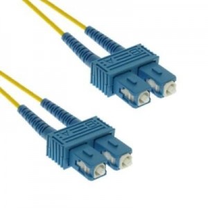 EECONN fiber optic kabel: Glasvezel Patchkabel, Singlemode 9/125 (OS1), SC - SC, Duplex 3.0mm, Mantel: LSZH, Kleur: .....