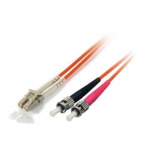 Equip fiber optic kabel: LC/ST, M/M, OS2, 9/125μm, 15 m