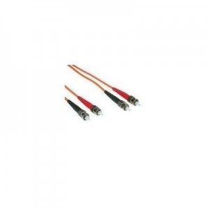 C2G fiber optic kabel: 10m ST/ST LSZH Duplex 62.5/125 Multimode Fibre Patch Cable