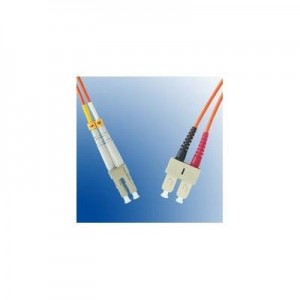 Microconnect fiber optic kabel: LC/PC-SC/PC, 9M, 50/125, MM