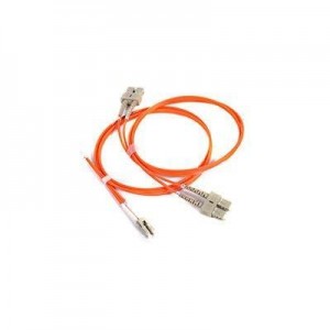 PeakOptical fiber optic kabel: LC-LC, Duplex, 25m, PC finish, 50µm/OM4, 3.0mm jacket