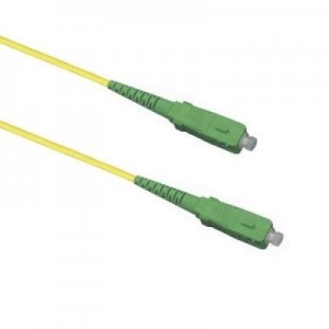 EECONN fiber optic kabel: Glasvezel Patchkabel, 9/125 (OS1), SC/APC - SC/APC, Simplex, 1.5m