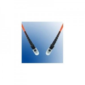 Microconnect fiber optic kabel: MTRJ-MTRJ, 1m, 62.5/125, MM, PC