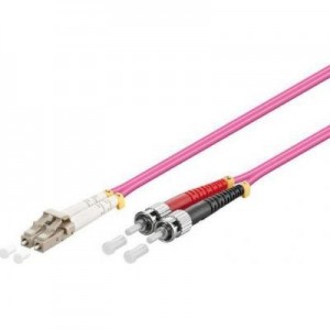 Microconnect fiber optic kabel: LC/UPC-ST/UPC, 50/125µm, OM4, 3m