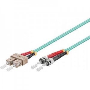 Microconnect fiber optic kabel: ST/UPC-SC/UPC 20m 50/125 OM3