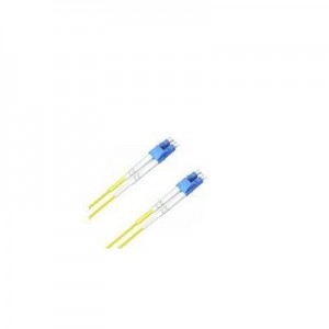 Microconnect fiber optic kabel: LC/LC, OS2, 9/125 µm, 15 m