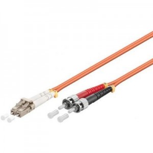 Microconnect fiber optic kabel: LC/UPC-ST/UPC, 50/125µm, OM2, 25m