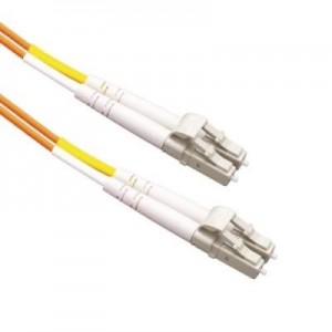 EECONN fiber optic kabel: Glasvezel Patchkabel, 50/125 (OM2), LC - LC, Duplex, 0.5m