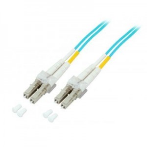 EFB Elektronik fiber optic kabel: Duplex Jumper LC-LC 50/125µ, OM3
