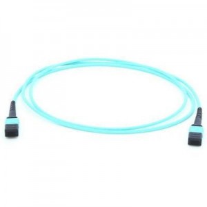 Microconnect fiber optic kabel: MPO - MPO F-F 5m 50/125 OM3