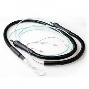 Advanced Cable Technology fiber optic kabel: 20 meter Multimode 50/125 OM3 fiber tight buffer kabel 4 voudig met LC .....