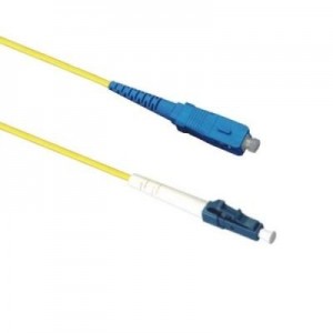 EECONN fiber optic kabel: Glasvezel Patchkabel, 9/125 (OS1), LC - SC, Simplex, 0.5m
