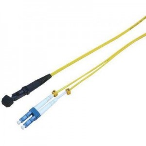 Microconnect fiber optic kabel: LC/UPC-MTRJ/UPC 0.5m 9/125 OS2