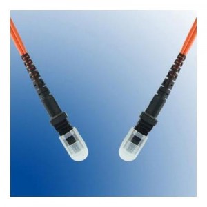 Microconnect fiber optic kabel: MTRJ/UPC-MTRJ/UPC 10m 50/125 MM Duplex OM2 OD: 2mm, 0.3dB Orange