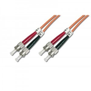 Digitus fiber optic kabel: ST/ST, 10 m