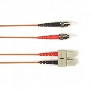 Black Box fiber optic kabel: ST-SC 1-m