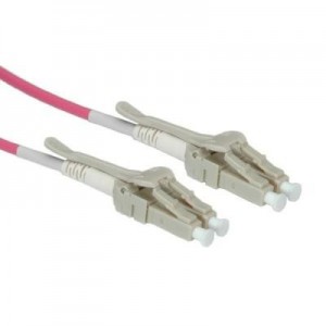 ROLINE fiber optic kabel: OM4, LC/LC, 3m