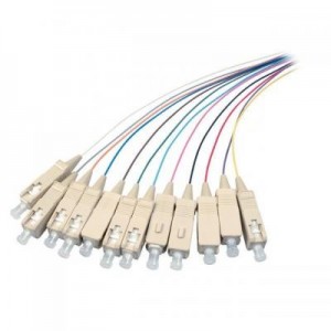 EFB Elektronik fiber optic kabel: SC 50/125µ OM4 2m